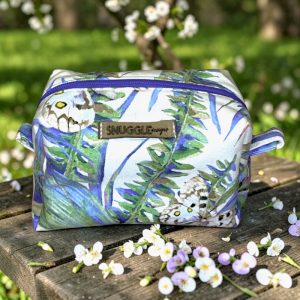 Foxie Boxie Pouch - Ferns & Butterflies