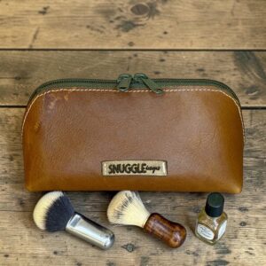 Logi Zipper Pouch - Leather